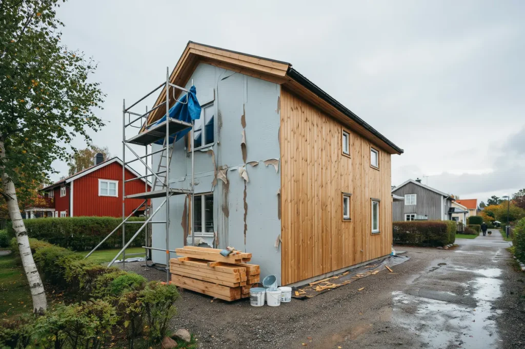 byta panel p huset s planerar du r tt tr slag m lning och kostnad